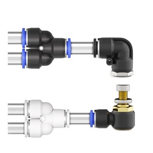 Qingze Y Type Plastic Py Tee <b>Quick</b> Connect Pneumatic Hose <b>Connector</b> Py4 Py6 Py8 Py10 Py12 Fittings - Product Image 1