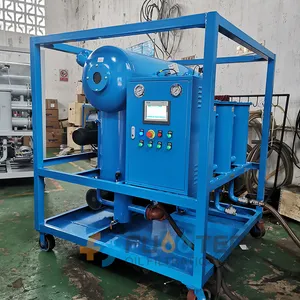 Prezzo di fabbrica ZYD-T-200 filtrazione dell'olio della macchina del filtro dell'olio di riciclaggio di vuoto a doppio stadio