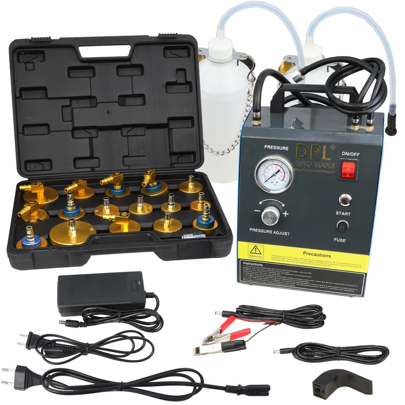 Automatic Car Brake System Fluid Bleeder