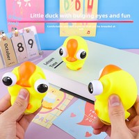 Duck Pop-eye Wink Squeeze Fidget Stress-relief Cartoon Squeeze Staring-cute Pet Mini Doll Venting Toy