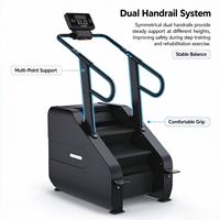 MZMM MZ-X200F Alat Latihan Naik Tangga Komersial Elektrik dengan Hambatan Magnetik dan Pegangan Anti-Selip untuk Latihan di Gym
