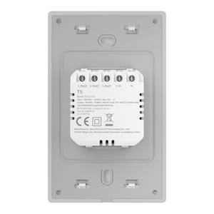 SONOFF T5 120 3C Wi-Fi Interruptor de pared inteligente Acceso al panel táctil Interruptor de luz inteligente Hogar inteligente a través de eWeLink Funciona con Alexa <span class=keywords><strong>Google</strong></span> <span class=keywords><strong>Hom</strong></span> - Product Image 6