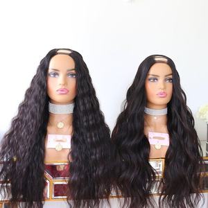 Лидер продаж, натуральные цвета, бесклеевые двойные вытянуты, длинные глубокие волны, 12 А, класс Remy, Бразильская кутикула, выровненная U-V, часть - Product Image 5