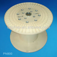 Carrete vacío de alta calidad de 800mm, carrete de cable de plástico de fibra óptica, carrete vacío para cable eléctrico
