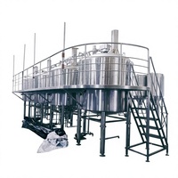 Cuve de brassage Hermann 1000L avec composants de pompe et haute productivité pour petite brasserie