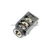 Adaptateur de prise casque en cuivre PJ-309A 3,5 mm, 3 broches, prise audio stéréo femelle