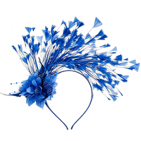 Accessoires de cheveux en plumes pour robe de mariée, style européen et américain des années 20, pour banquet et défilé, avec bandeau et coiffe