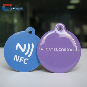 Tùy Chỉnh Google Xem Xét NFC Epoxy Thẻ Dính Trở Lại Kinh Doanh Hợp Kim Chống Lại Sticker Tag Với Logo - Product Image 6