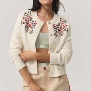 <span class=keywords><strong>Cardigan</strong></span> da Donna Personalizzato di Alta Qualità, Casual, Traspirante, in Nylon/Poliestere, con Apertura Frontale, Maglione Lavorato a Maglia a Maniche Lunghe - Product Image 1