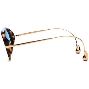 Lunettes de <span class=keywords><strong>soleil</strong></span> polarisées en acétate Borregls pour hommes, nouvelle collection 2026, de marque, haute qualité, pour femmes, style rétro pilote, protection UV400, modèle 11273 - Product Image 5