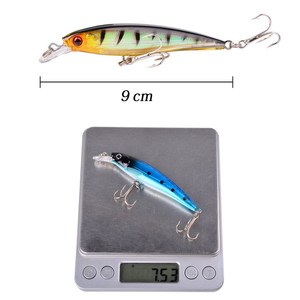 Señuelo de Pesca KEKAXI de 9 cm/7,5 g con Diseño Biónico, Simula la Dinámica de la Cebo Vivos, Enfocado en Peces Depredadores, Apto para Todo Tipo de Aguas - Product Image 6
