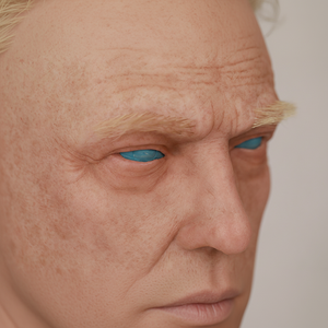 หน้ากากฮาโลวีนแบบเต็มหัวทำจากซิลิโคนเหมือนจริงของ Eugene Oldman - Product Image 1