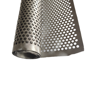 SUS 304 316 316l En Acier Inoxydable Grillage Tissé En Métal Net Écran Néerlandais Armure Style Perforé Poinçonnage avec Matériau En Aluminium - Product Image 1