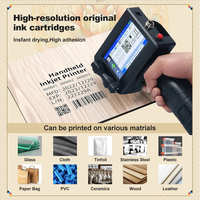 WISEPRINT TIJ Machine d'impression de logo portable Stylo à jet d'encre mobile Métal Portable HP-WP127 Imprimante à jet d'encre de poche