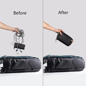 Organizador de Tecnología para Viajes, Bolsa Impermeable para Dispositivos Electrónicos, Estuche de Transporte para Accesorios Electrónicos, Bolsa Organizadora - Product Image 3