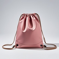 Bon marché, vente en gros, sac à dos avec cordon de serrage avec impression personnalisée du logo, sacs à cordon pour le sport