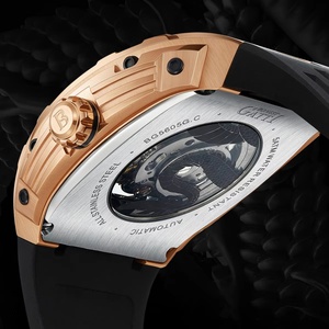 BG5605 Men's Fashion Mechanical <b>Watch</b> with Silicone Strap Dragon Design Luminous Business Wristwatch - Product Image 6