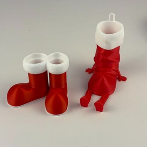 Almacenamiento de Botas Navideñas de Plástico Impreso en 3D con Función para Colgar - Product Image 2