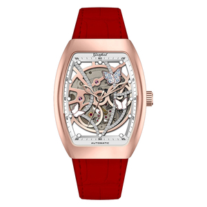 Reloj Mecánico de Pulsera para Mujer, Diseño de Esqueleto, Esfera Hueca, Acero Inoxidable, Novedad 2026 - Product Image 5