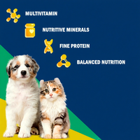 Compléments alimentaires pour animaux de compagnie OEM, pâte multivitaminée pour chats et chiens, soutien immunitaire, 120 g, sachet à absorption rapide