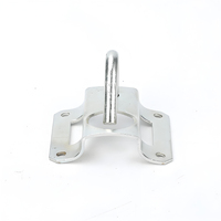Support de suspension pour câble à fibre optique extérieur, à trous, en forme de C, en acier circulaire, accessoire de câblage pour télécommunications