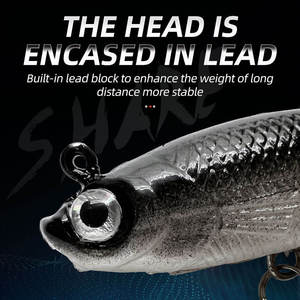 T-Tail testa di piombo morbida artificiale esca per <span class=keywords><strong>spigola</strong></span> a triplo gancio esche d'acqua dolce pesca mare luccio esche - Product Image 3