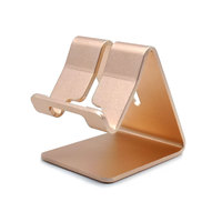 Penyangga Ponsel Aluminium untuk Meja, Dudukan Smartphone, Soporte De Telefono De Aluminio untuk Tablet