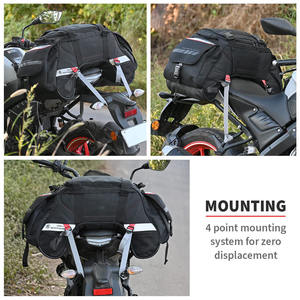 Échantillon gratuit Sac d'aventure personnalisé 40L Sac de voyage robuste imperméable Sac sec Sac à dos pour la moto la chasse le camping - Product Image 5