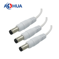Câble adaptateur Led universel personnalisé 12V 24V avec connecteur DC 5.5*2.5/2.1mm mâle à femelle connecteur de fil Led