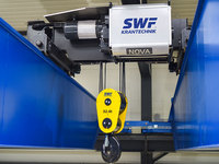 Palans à câble électrique SWF 0,5t~10t, palans à chaîne KONECRANES SWF pour pont roulant