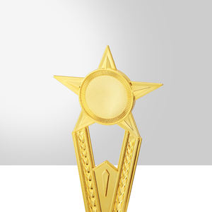 Nuovo arrivato trofeo di Design stellato moderno popolare concorso di canto e danza trofeo di plastica premi Logo personalizzato e trofeo di Design - Product Image 3