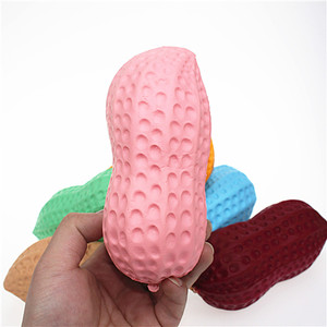 Fidget Toys Stress Big Peanut Squeeze Toys Slow <b>Rebound</b> Squishy Simulation Peanut 3D PU Soft Decompression Toy - Product Image 4
