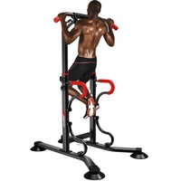 Barre De Traction Réglable Pull-up Squat Rack Extérieur Portable Pull up Bar and Dip Fitness Station Gym Home Workout