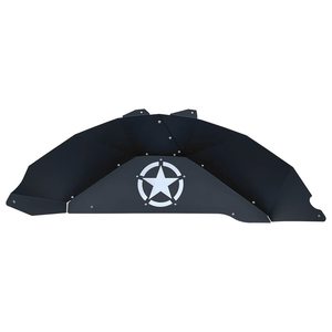 Revestimientos de Guardabarros Delanteros y Traseros de Acero con Logotipo Blanco para <span class=keywords><strong>Jeep</strong></span> Wrangler Jk Jku Sport Sahara <span class=keywords><strong>Rubicon</strong></span> & Unlimited 4 D 2007-2018 - Product Image 4