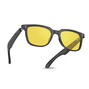 Mode Jour - Lunettes Intelligentes avec Verres Jaunes / Filtre Anti-Lumière Bleue et UV400 / Bluetooth et Audio à Oreille Ouverte - Product Image 2