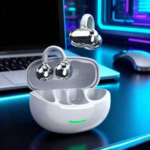 <span class=keywords><strong>DOQAUS</strong></span> W18 - Audífonos Intrauditivos con Gancho para la Oreja, Auriculares Inalámbricos Estéreo HIFI, Ligeros, con Cancelación de Ruido ENC, Resistentes al Agua, para Deportes al Aire Libre - Product Image 1