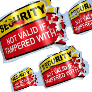 Etiquetas triangulares autoadhesivas de diferentes tamaños personalizadas, material <span class=keywords><strong>UDV</strong></span> y pegatina de cáscara de huevo de vinilo, ofrecen etiquetas adhesivas de diseño gratuito - Product Image 5