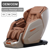 Fauteuil de massage intelligent à gravité zéro, design canapé chauffant inclinable pour massage shiatsu complet du corps, fauteuils de massage électriques pour le corps entier