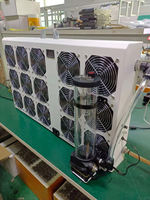 Kit de refroidissement liquide Asicbiz Radiator R1 12KW à prix d'usine, certification CE, roulement à fluide pour boîtier d'ordinateur, 2 unités, solution domestique