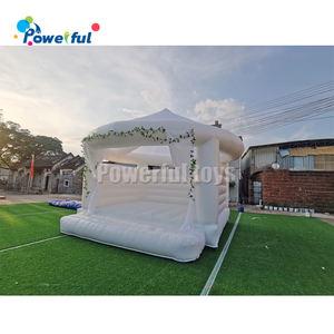 Castello <span class=keywords><strong>gonfiabile</strong></span> <span class=keywords><strong>tutto</strong></span> bianco <span class=keywords><strong>gonfiabile</strong></span> della decorazione di nozze della casa di rimbalzo di dimensione adulta - Product Image 5