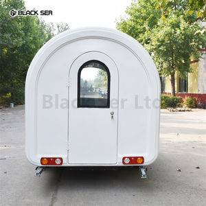 Carro di cibo Mobile 2025 camion dei gelati per Snack veloci su misura Hot Dog piccolo rimorchio per alimenti rotondi - Product Image 5