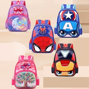 Zaino per bambini da 12 pollici Spider-Man impermeabile per la scuola materna, borsa leggera - Product Image 1