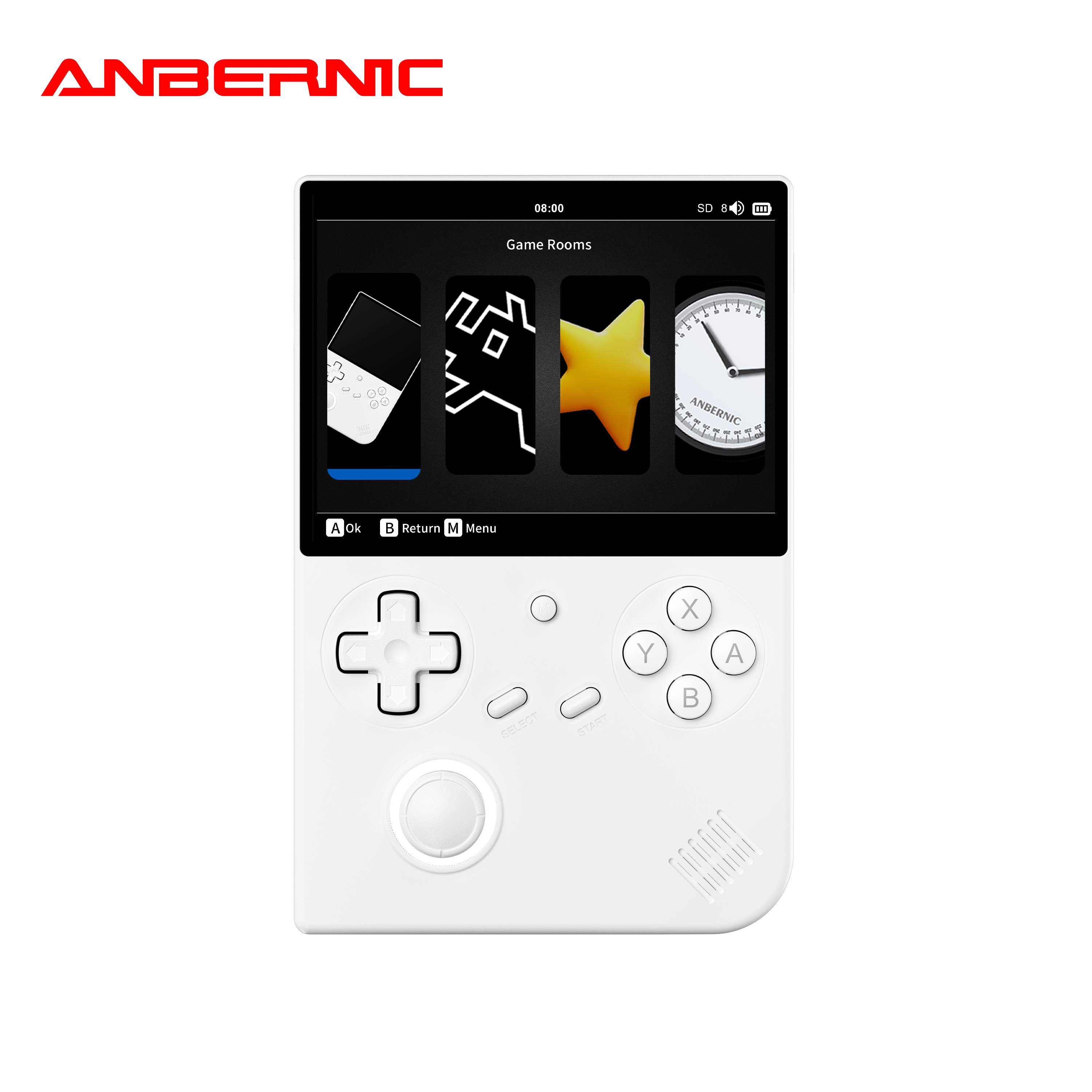 ほぼ未使用　ANBERNIC　RG40XX V　ホワイト　64GB ほぼ未使用 ANBERNIC RG40XX V ホワイト 64GB Anbernic RG40XX V