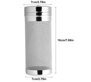 Filtre à bière en <span class=keywords><strong>maille</strong></span> d'acier inoxydable 304 316 sur mesure, <span class=keywords><strong>maille</strong></span> de 300 microns, pour brassage de bière, réutilisable, filtre fin pour houblon - Product Image 3
