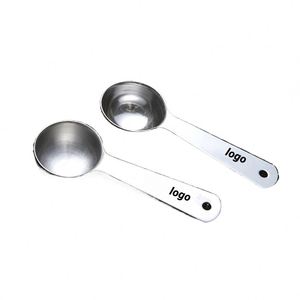 Cuillère doseuse durable en acier inoxydable 20 ml, qualité 304, poli sablé et à l'eau, idéale pour la promotion, ustensile de cuisine et de pâtisserie - Product Image 3