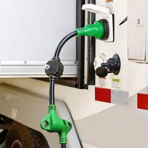 מגן עומס יתר 30 מגבר מעגל Rv עם מחבר נעילה, נימה TT-30P כדי nema חוט L5-30R עם מחוון כוח הוביל - Product Image 2