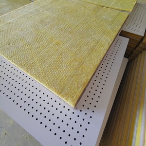 Pannello Acustico Composito Perforato in Lana di Vetro, Pannello Fonoassorbente Shanghai, Parete Divisoria per Sala Macchine, Controsoffitto - Product Image 4