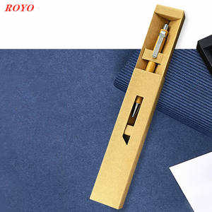 Penna a Sfera Promozionale Economica in Bambù Ecologico con Logo Personalizzato, Penna in Legno per Firma - Product Image 5