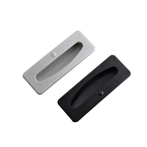 CZ <b>Plastic</b> Concealed Handle Drawer Handles Rectangle ABS Minimalist Design Easy Installation Cabinet Doors Drawers - Product Image 3