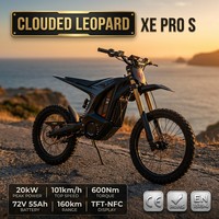 Moto tout-terrain électrique Arctic Leopard XE Pro R 74V 26KW 700Nm 100km/h Suspension KKE NFC TFT App Adult Wholesale Enduro Fabricant